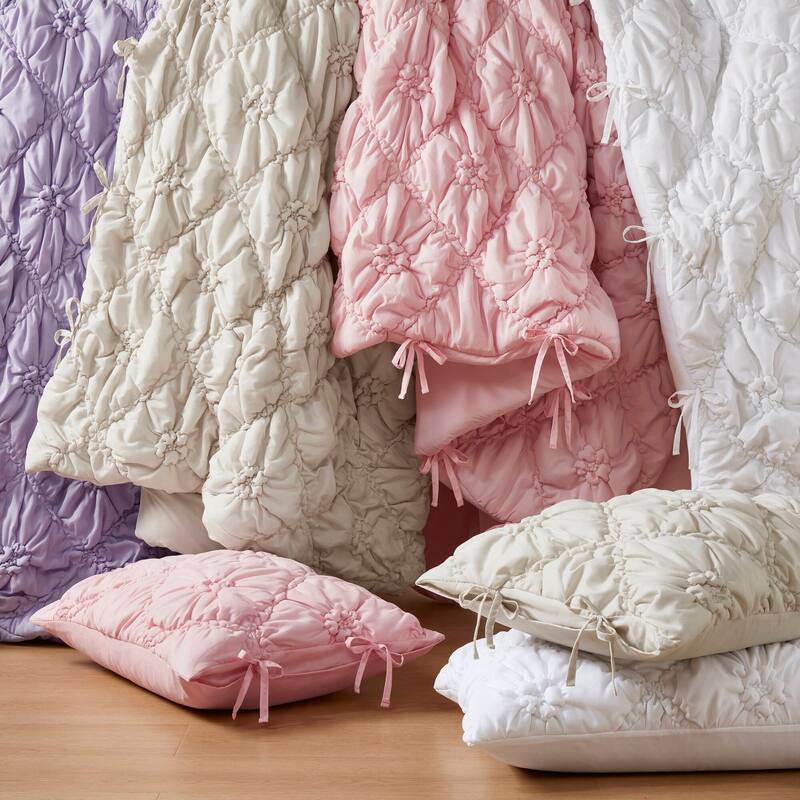 Intelligent Design Lily Embroidered Comforter Set