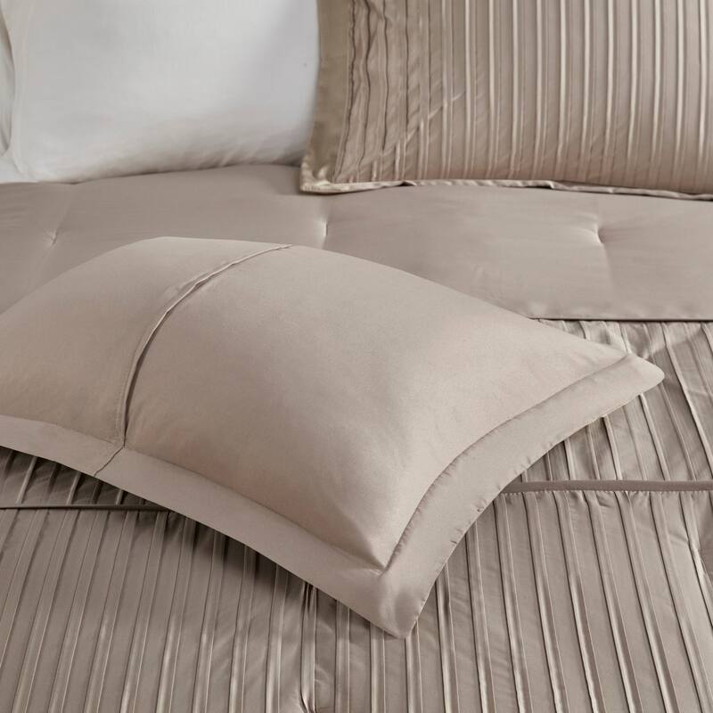 GDF Studio - Charmeuse Comforter Set with Decorative Pillows