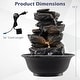 preview thumbnail 23 of 63, Costway Tabletop Water Fountain with Rolling Crystal Ball,