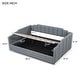 preview thumbnail 4 of 5, Full Size Linen Upholstered Daybed Frame with Underneath Storage, Gray