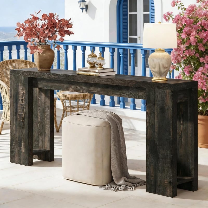 Modern Freestanding Sofa Table - Coffee and Hallway Table