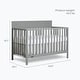 preview thumbnail 12 of 21, Dream On Me Ivy 5-in-1 Convertible Full-Size Baby Crib