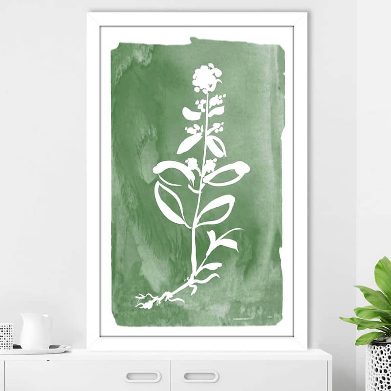 "Green Botanical III" by Kelly Donovan Print on Acrylic