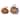 Transpac Natural Fiber 9.84 in. Orange Harvest Twine Pumpkin Decor Set of 2