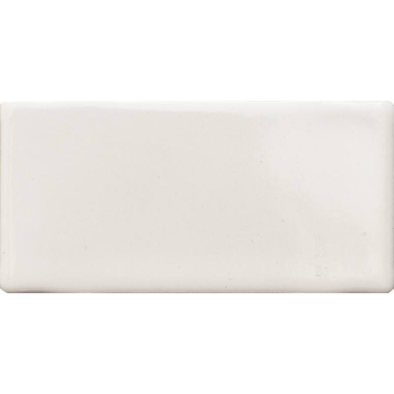 Metro 12x11 White Brick Porcelain Mosaic Backsplash Wall Tile