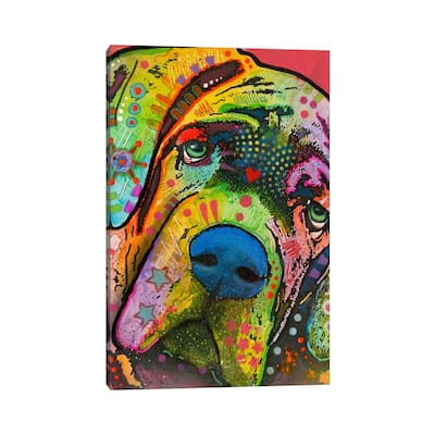 iCanvas "Mastiff" by Dean Russo Canvas Print
