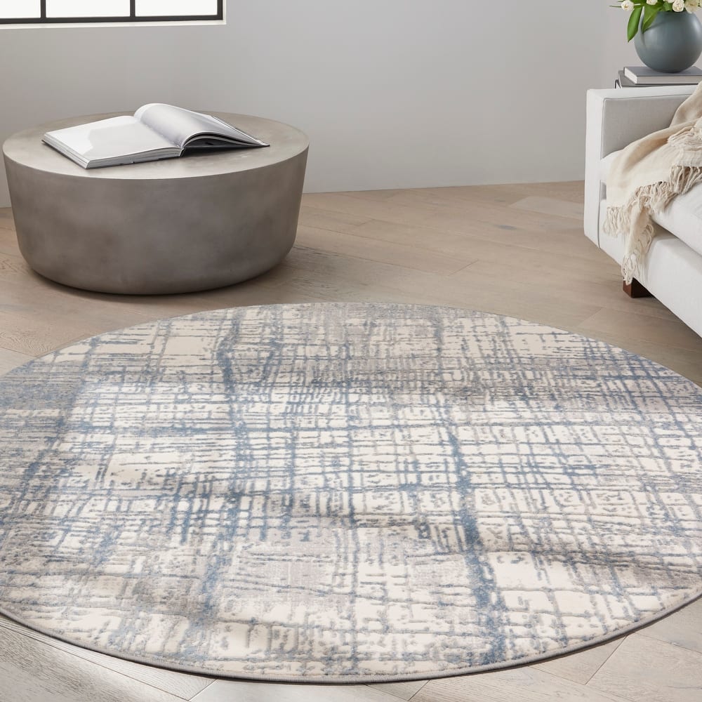 Calvin Klein Rush Contemporary Abstract Area Rug