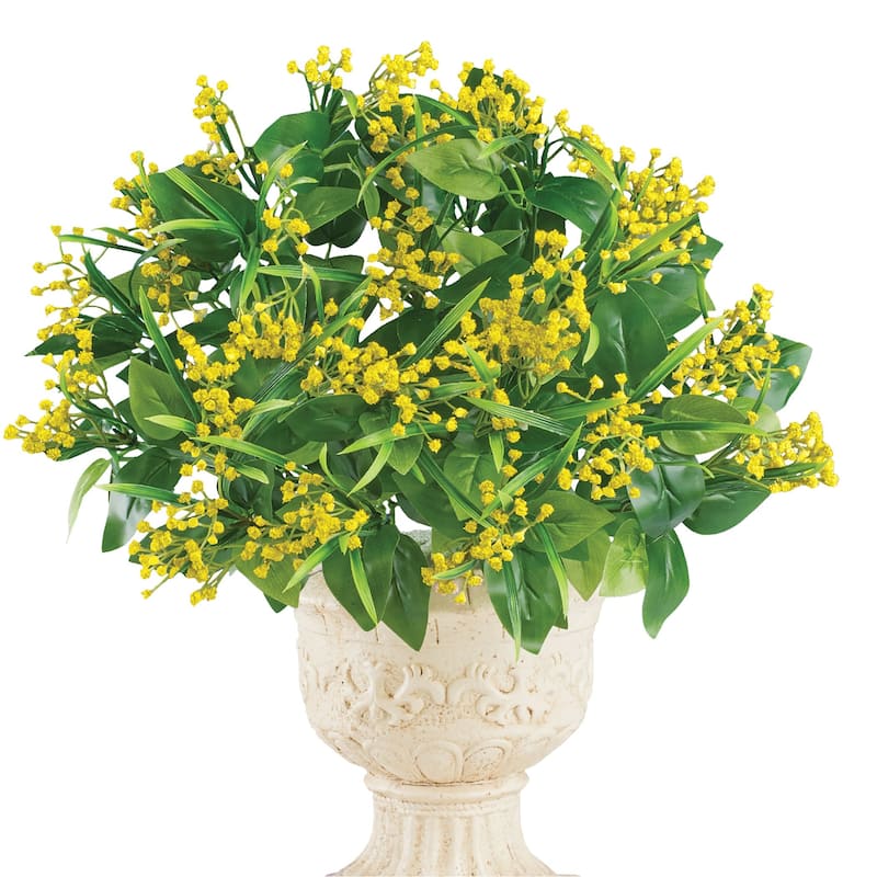 Artificial Baby's Breath Bushes - Set of 2 - 11 x 20 x 11
