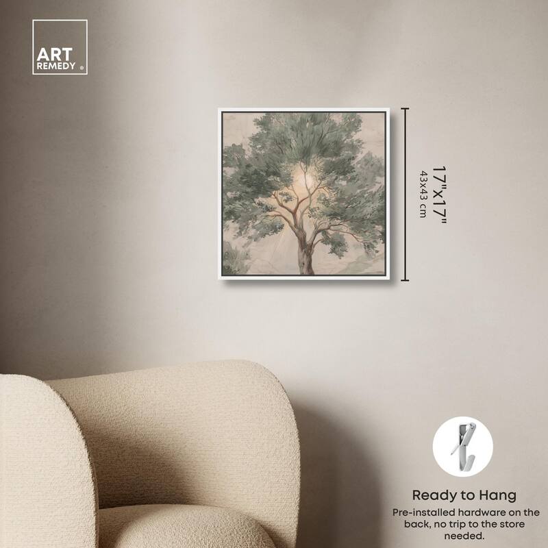 Emanating Branches II Canvas by Art Remedy