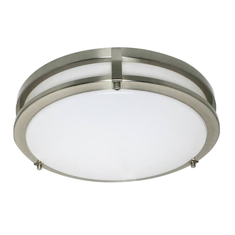 Ripon 14.5 Inch Integrated Dimmable LED Ceiling Light - Matte Black
