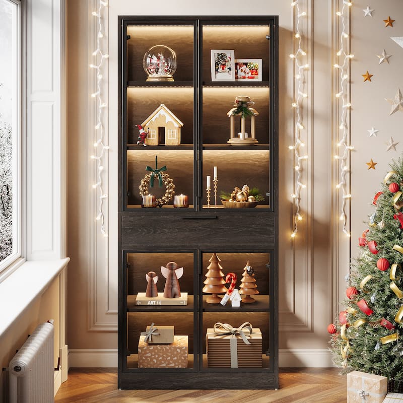71-inch Tall Display Cabinet