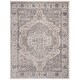 preview thumbnail 4 of 12, Martha Stewart by SAFAVIEH Abramina Vintage Rug 8' x 10' - Ivory/Grey - Rectangle