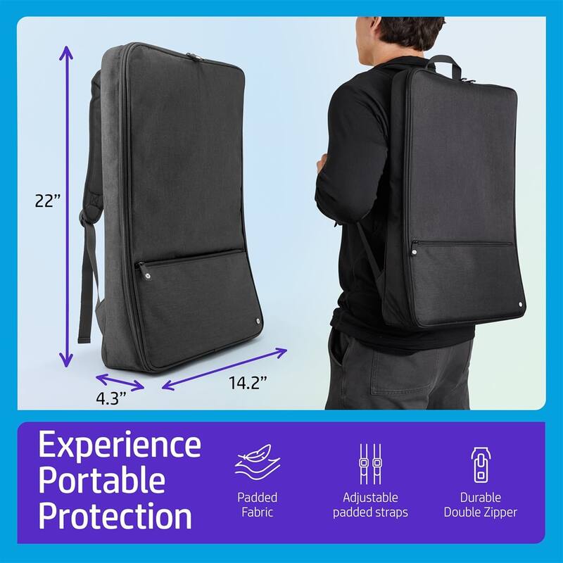 HP Sprocket Photobooth Travel Backpack (Black), Exclusively for the HP Sprocket Photobooth Printer - Black