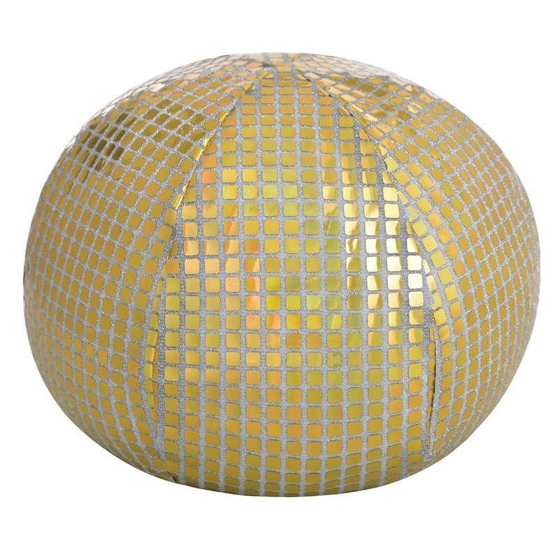 StyleCraft Mirage Metallic Throw Pillow - Gold