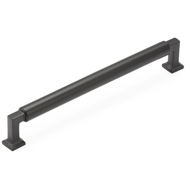 Schaub and Company Haniburton 8" Center to Center Urban Modern Handle - Matte Black