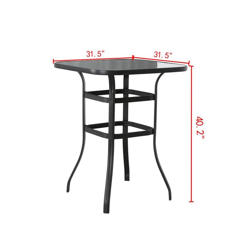 Patio Festival Outdoor 2-Person Bistro Dining Set