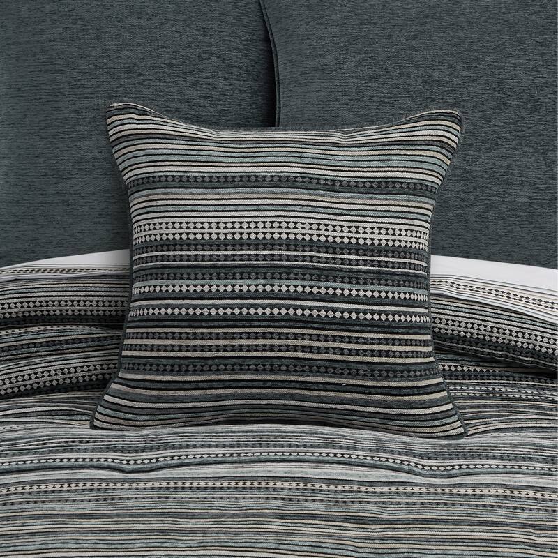 Parallel 20" Square Decorative Throw Pillow