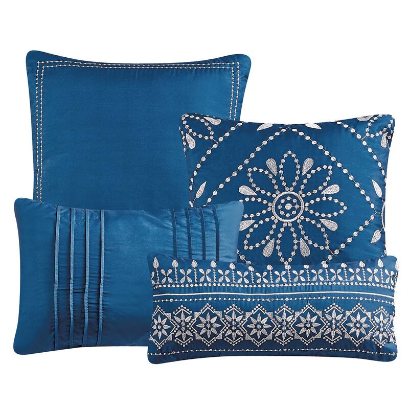 Indira Luxury 7 Piece Comforter set