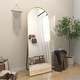 preview thumbnail 10 of 11, Arched Wall Mounted Full Length Mirror Large Standing Mirror