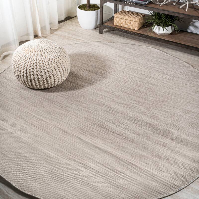 JONATHAN Y Bo Modern Flatweave Solid Area Rug