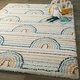 preview thumbnail 15 of 43, Mod-Tod Hailey Kids Rainbow Print Shag Berber Area Rug 3'11" x 5'7" - White