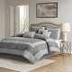 preview thumbnail 19 of 25, Madison Park William 7 Piece Microsuede Comforter Set
