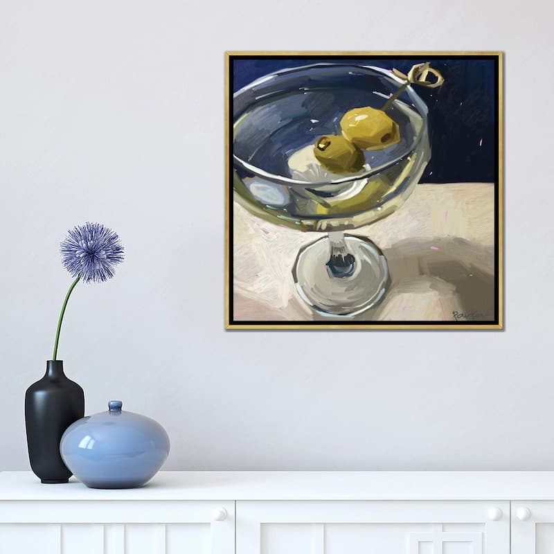 iCanvas "Dirty Martini" by Teddi Parker Framed Canvas Print