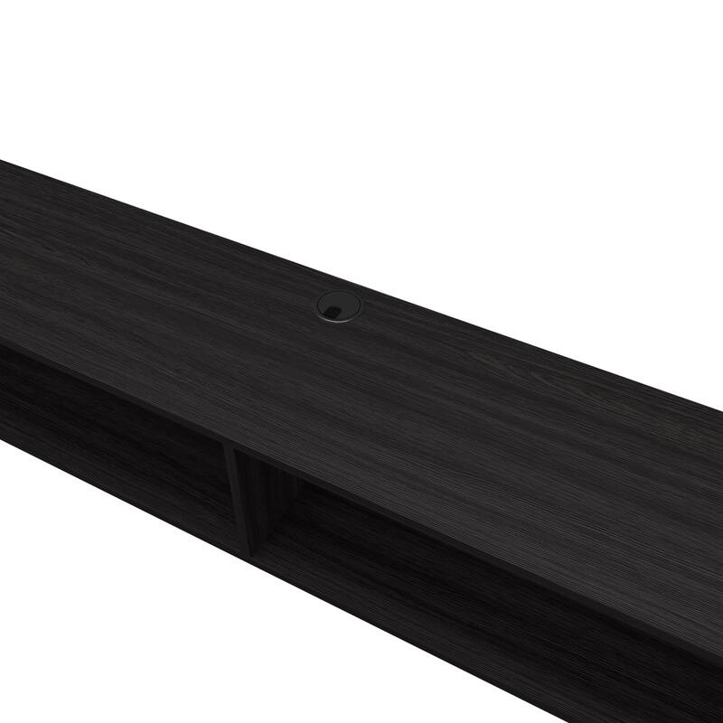 TV Stand with 2 Shelves for media devices and decor,FSC Certified CPSIA Compliant