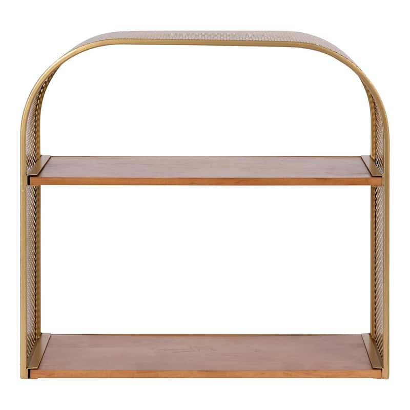 Kate and Laurel Urso Arch Tiered Shelf - 20x7x19