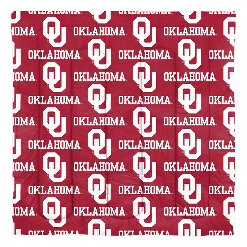 NCAA Rotary 7-piece Queen Bed in a Bag Set