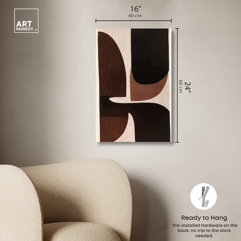 Moralis Echo II Canvas by Art Remedy, Gallery Wrapped