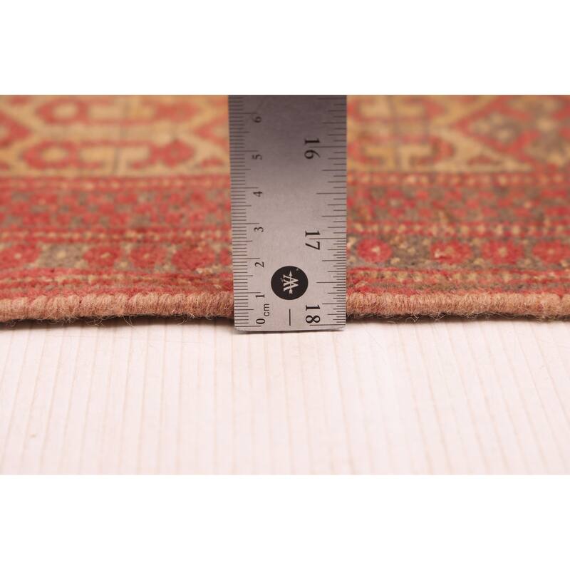 ECARPETGALLERY Hand-knotted Antalya Vintage Brown Wool Rug - 2'6 x 8'2