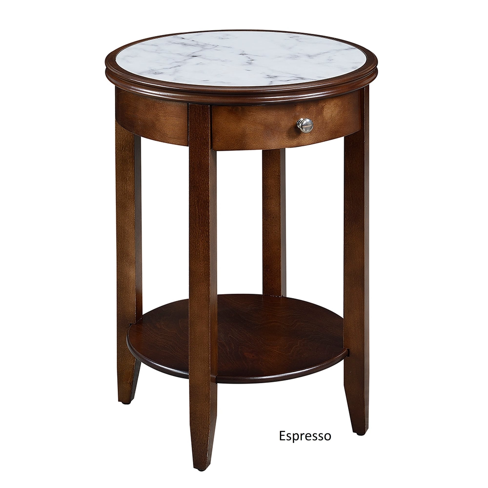 Details about   Copper Grove Hailey End Table With Drawer 