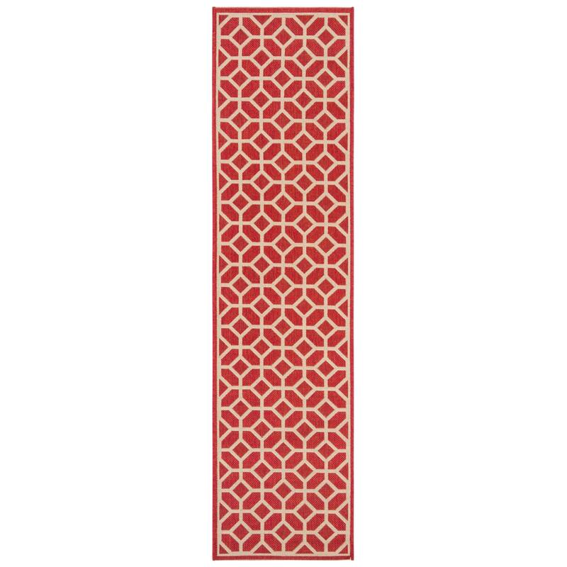 SAFAVIEH Beach House Annemari Indoor/ Outdoor Waterproof Patio Backyard Rug