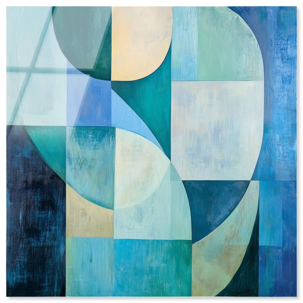 Color Blocks I Acrylic by Art Remedy, Ready to Hang