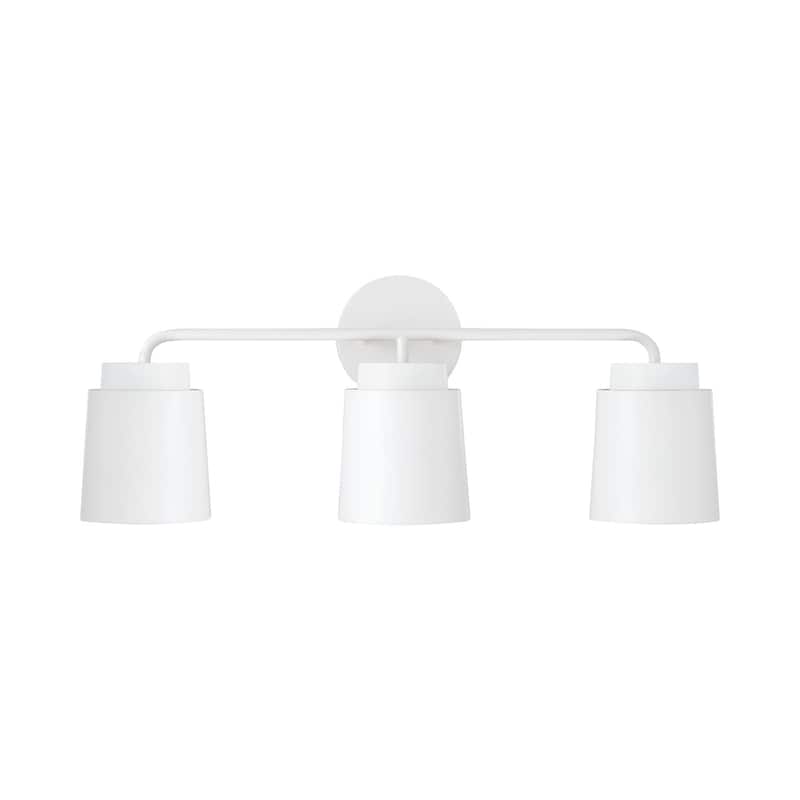 Pratt 3-Light Vanity - 24.5"W x 9.5"H x 6.25"E