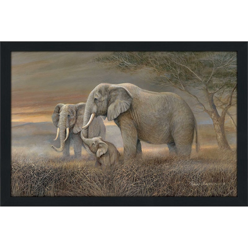 "Gentle Giants" by Ruane Manning Print on Acrylic