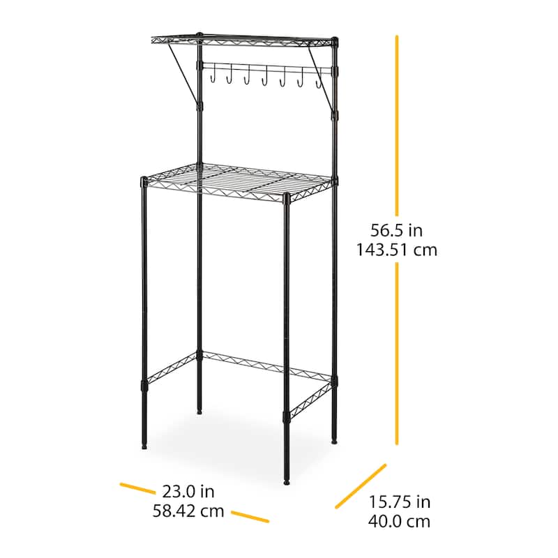 Whitmor Supreme Over-the-Fridge Shelf