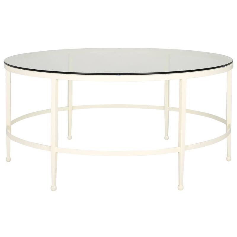 SAFAVIEH Home Edmund Cocktail Table - 40"W x 40"D x 19"H