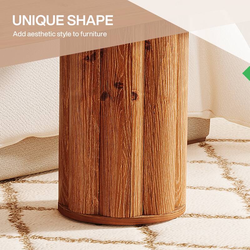 63" Extra Long Solid Wood Entryway Bench, Dining Bed End Accent Bench Seat for Living Room Foyer Bedroom