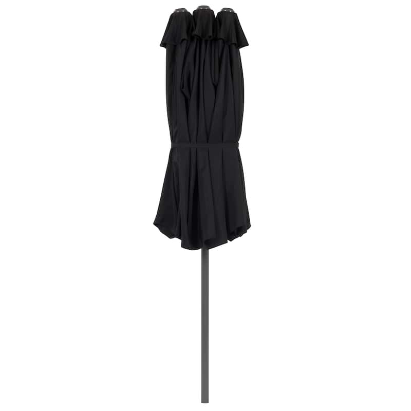 CorLiving 15ft Double Patio Umbrella