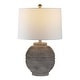 preview thumbnail 5 of 7, SAFAVIEH Lighting Pendri 24-inch LED Table Lamp - 15" W x 15" L x 24" H