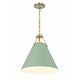 preview thumbnail 10 of 9, Crystorama Lighting Group XAV-B8305 Xavier 3 Light 16" Wide Pendant