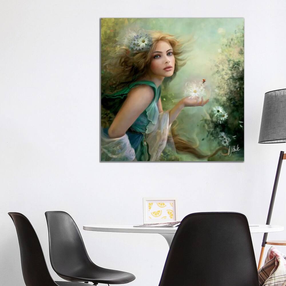 iCanvas "Herald Of Spring" by Bente Schlick Canvas Print