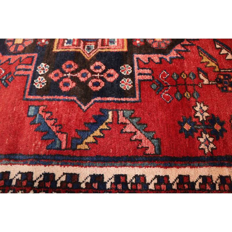 ECARPETGALLERY Hand-knotted Anadol Vintage Red Wool Rug - 4'7 x 6'7