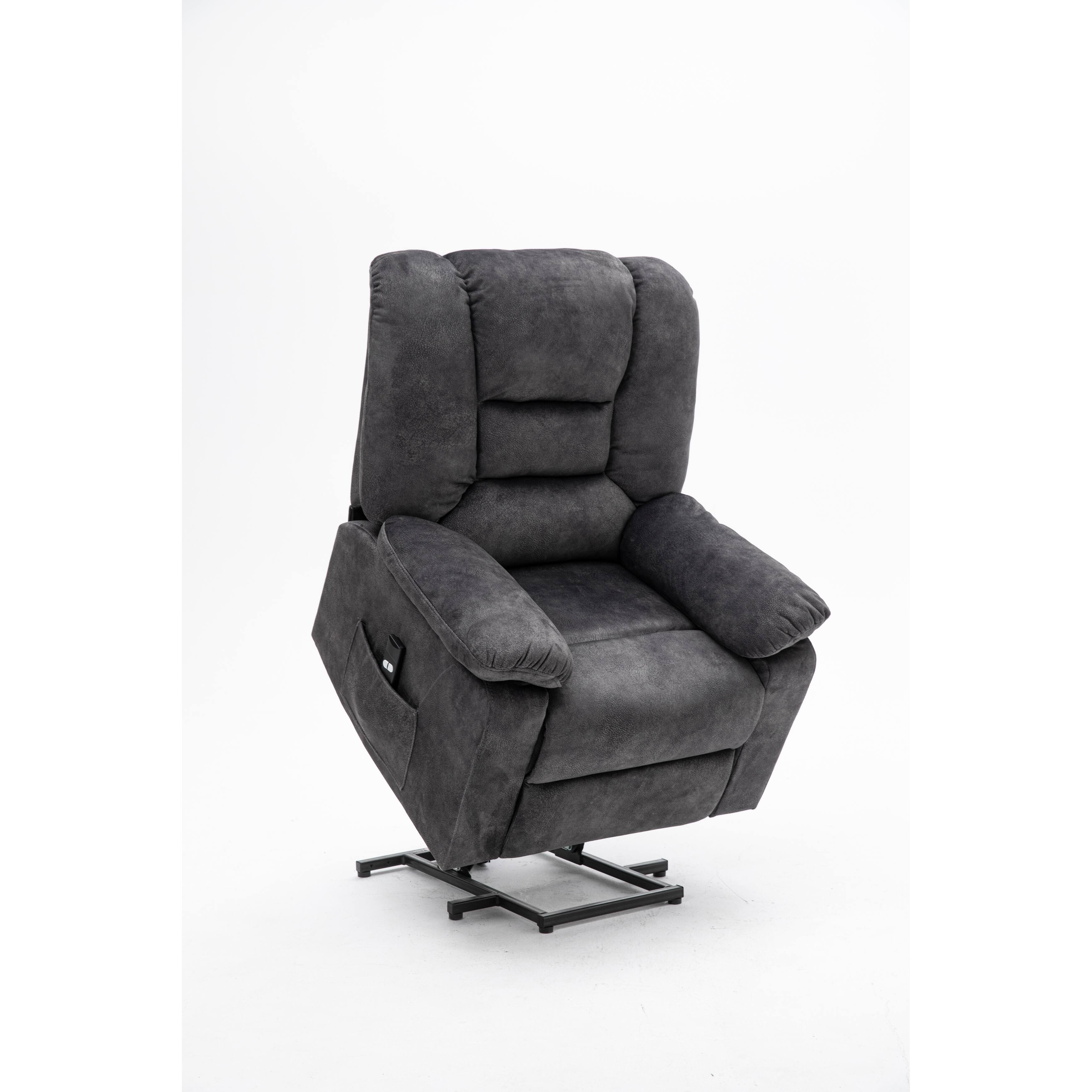 Power Electric Reclining with Storage Pocket Relax Lift Sofa Chair with