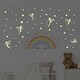 preview thumbnail 4 of 7, Walplus Colorful Rainbow Magic Fairy Glow in the Dark Wall Sticker DIY