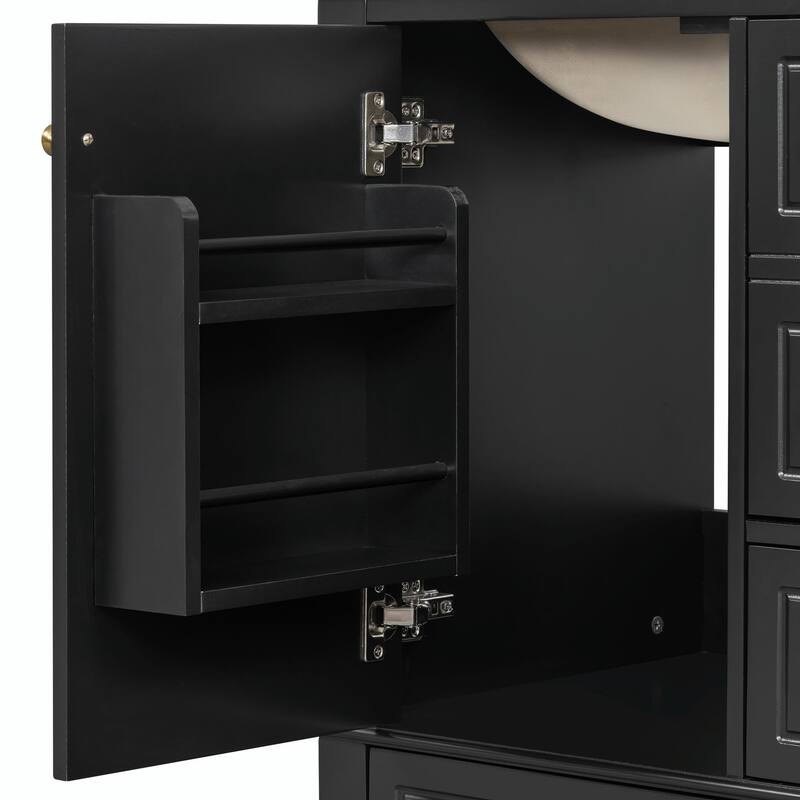 24" Bathroom Vanity with Sink and Drawers