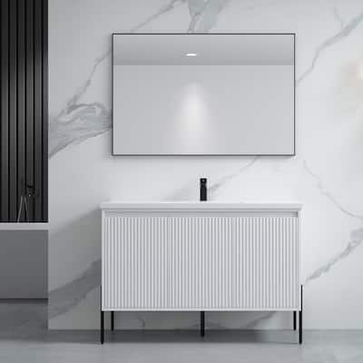Ripple 48" Single Bathroom Vanity Kit (Assembly Required)