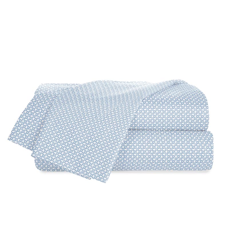 Southern Tide Hampstead Blue Sheet Set - Queen - Blue